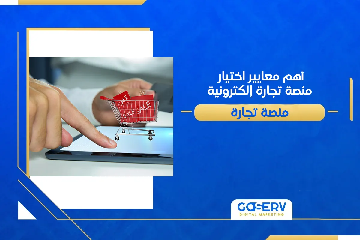أهم معايير اختيار منصة تجارة إلكترونية